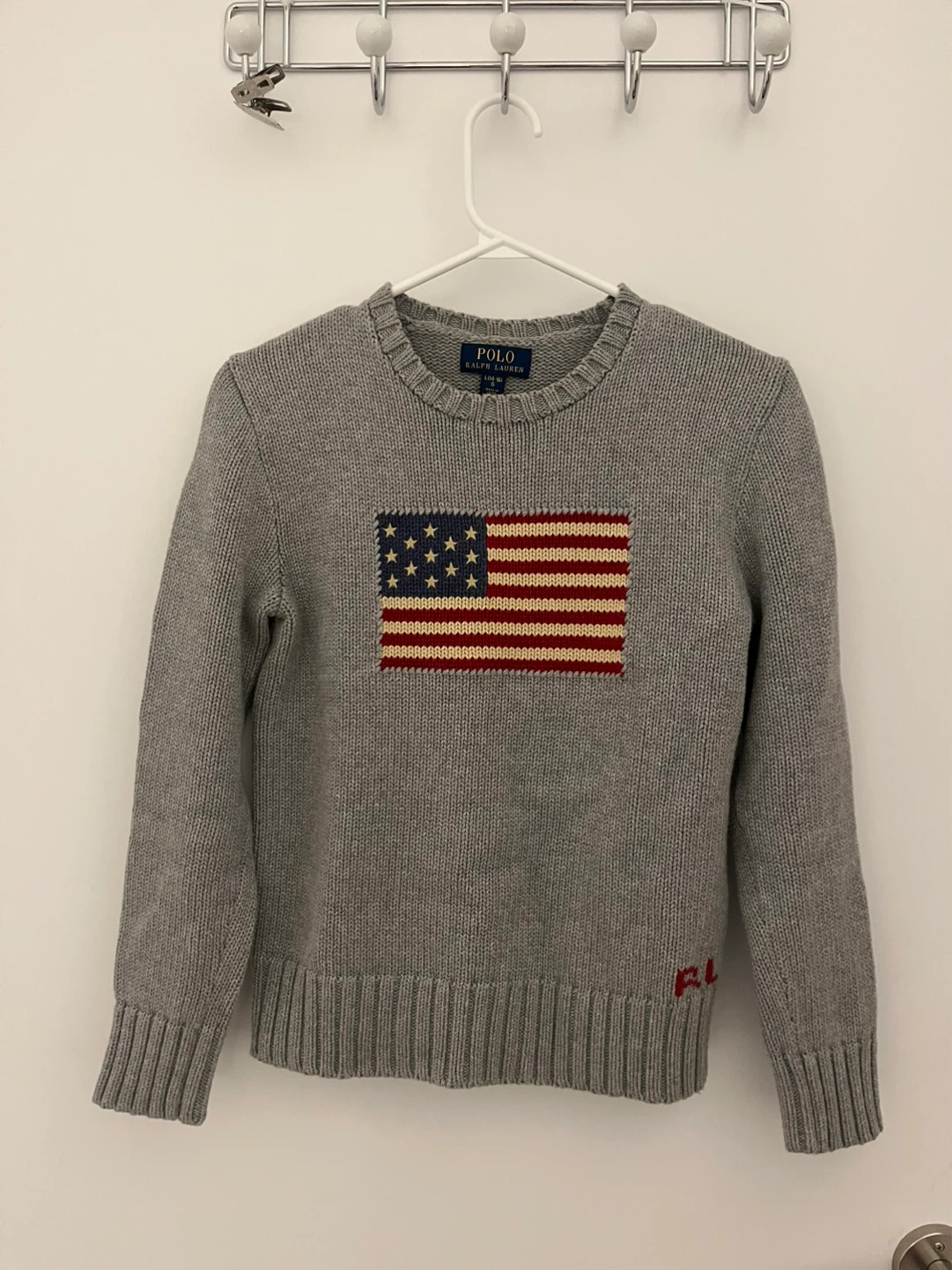 Polo Ralph Lauren american flag sweater