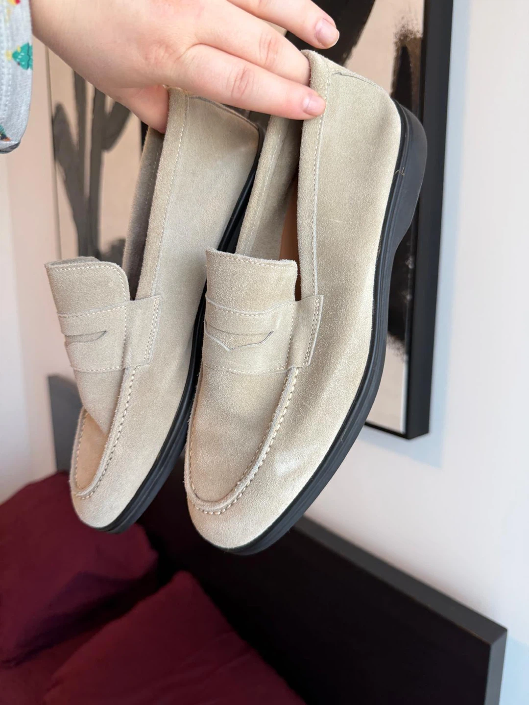 Gianni Russo Beige Suede Loafers - photo 4