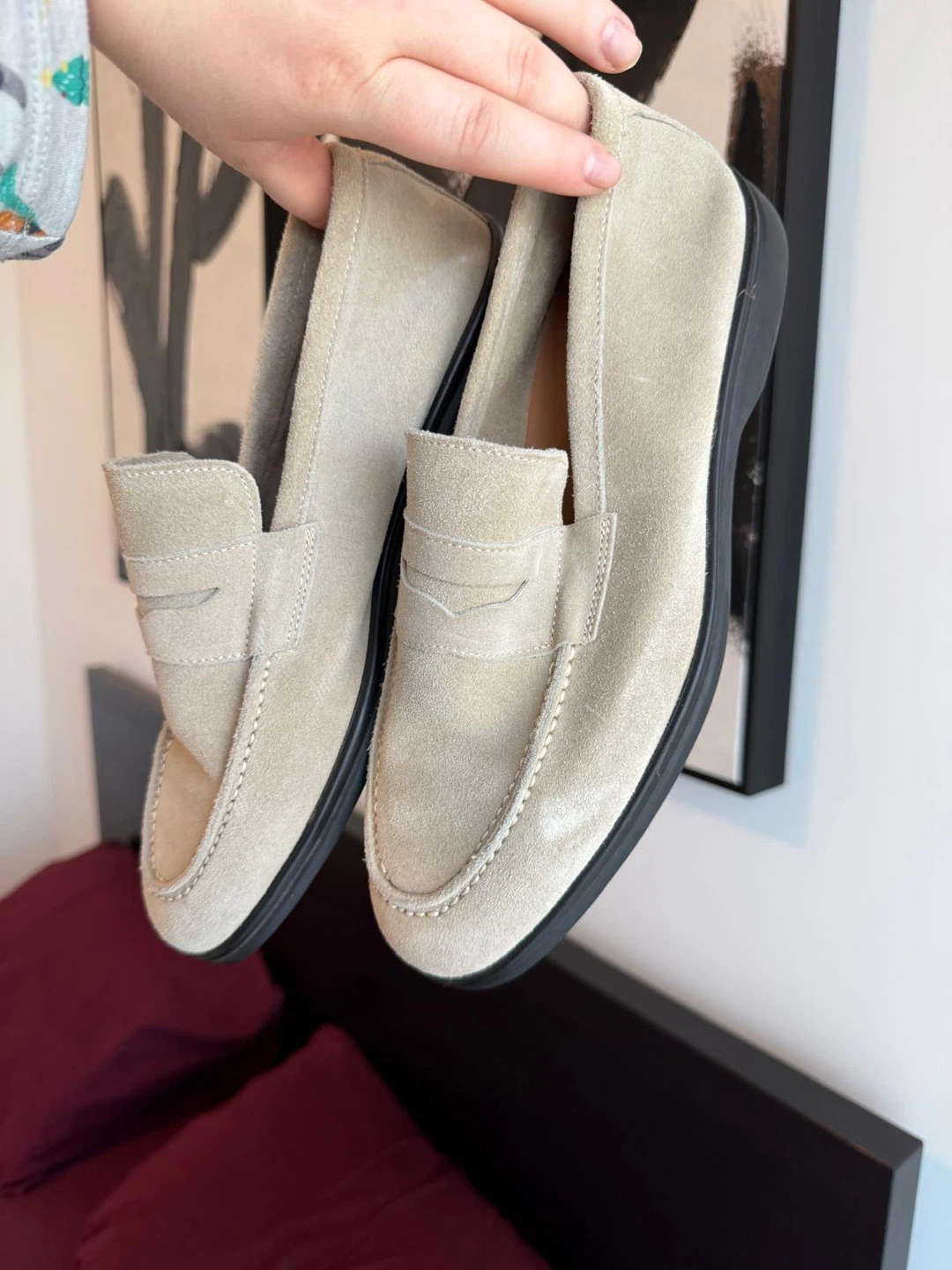 Gianni Russo Beige Suede Loafers - photo 2