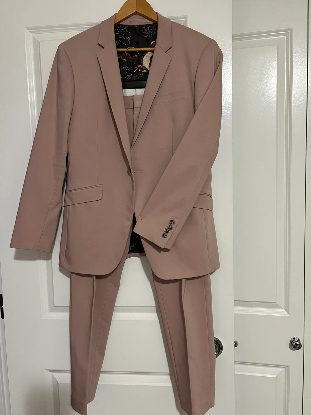 Topman Pink Suit size 40, pants 34