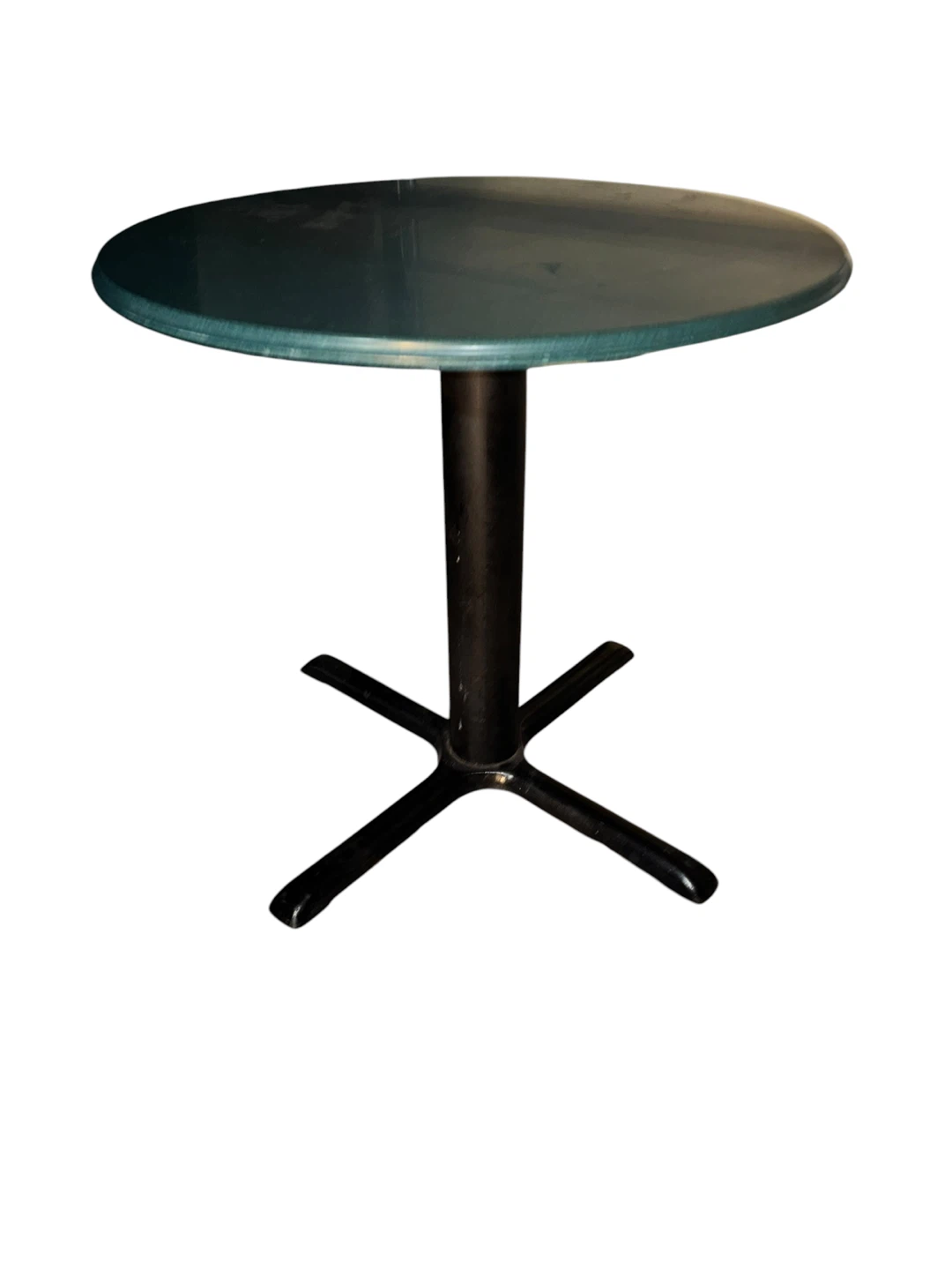 Round Bistro Table - Dark Green