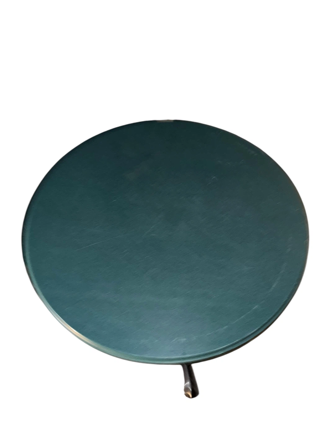Round Bistro Table - Dark Green - photo 2