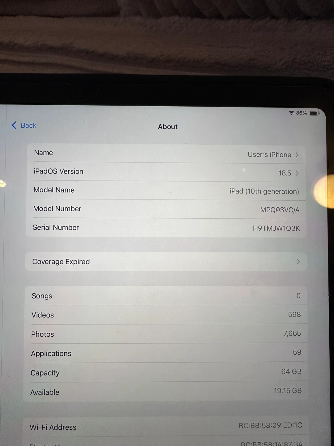 Apple iPad (10th Gen) Wi-Fi 64GB Silver - photo 5