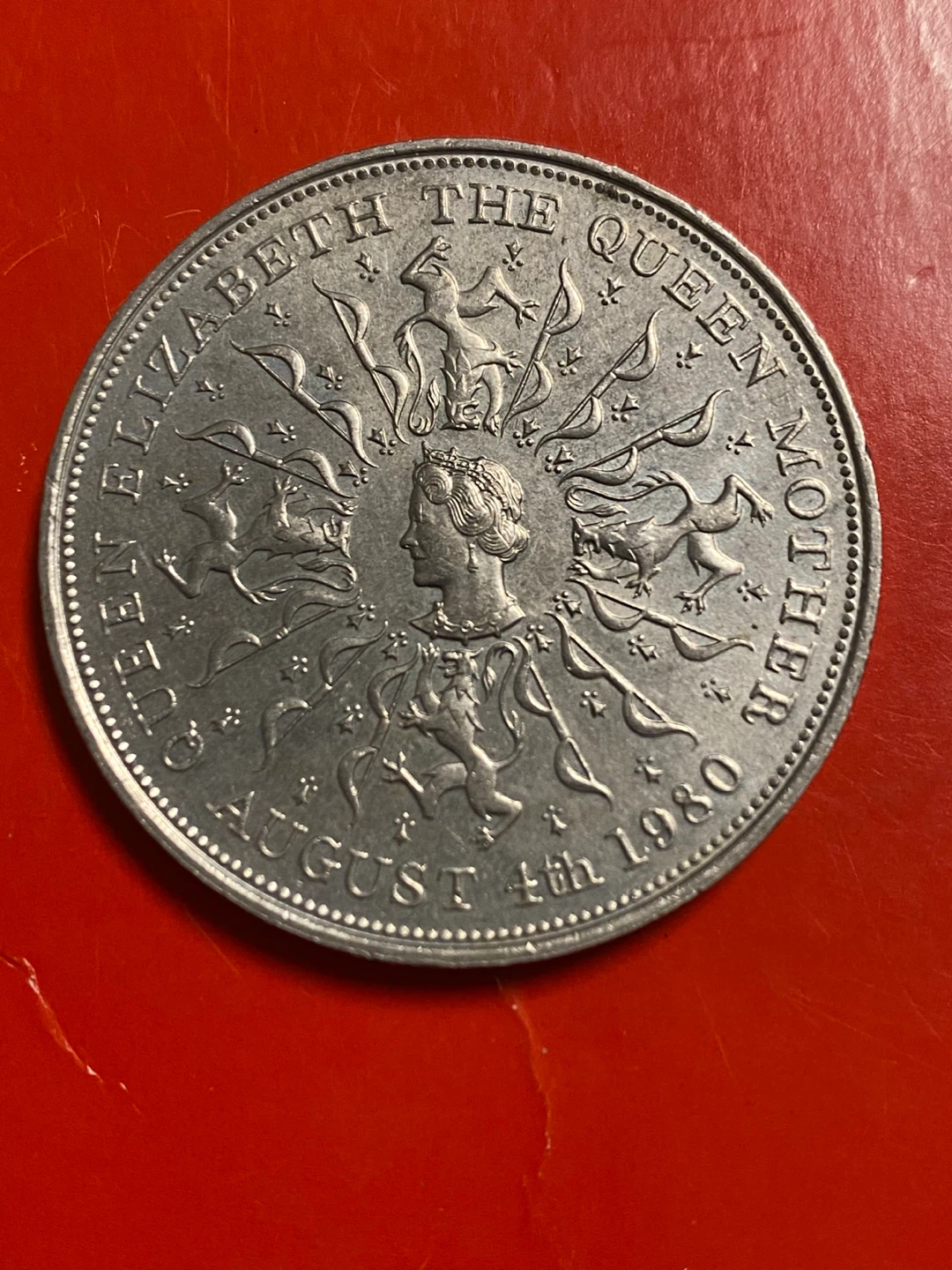 1980 Queen Elizabeth The Queen Mother Coin