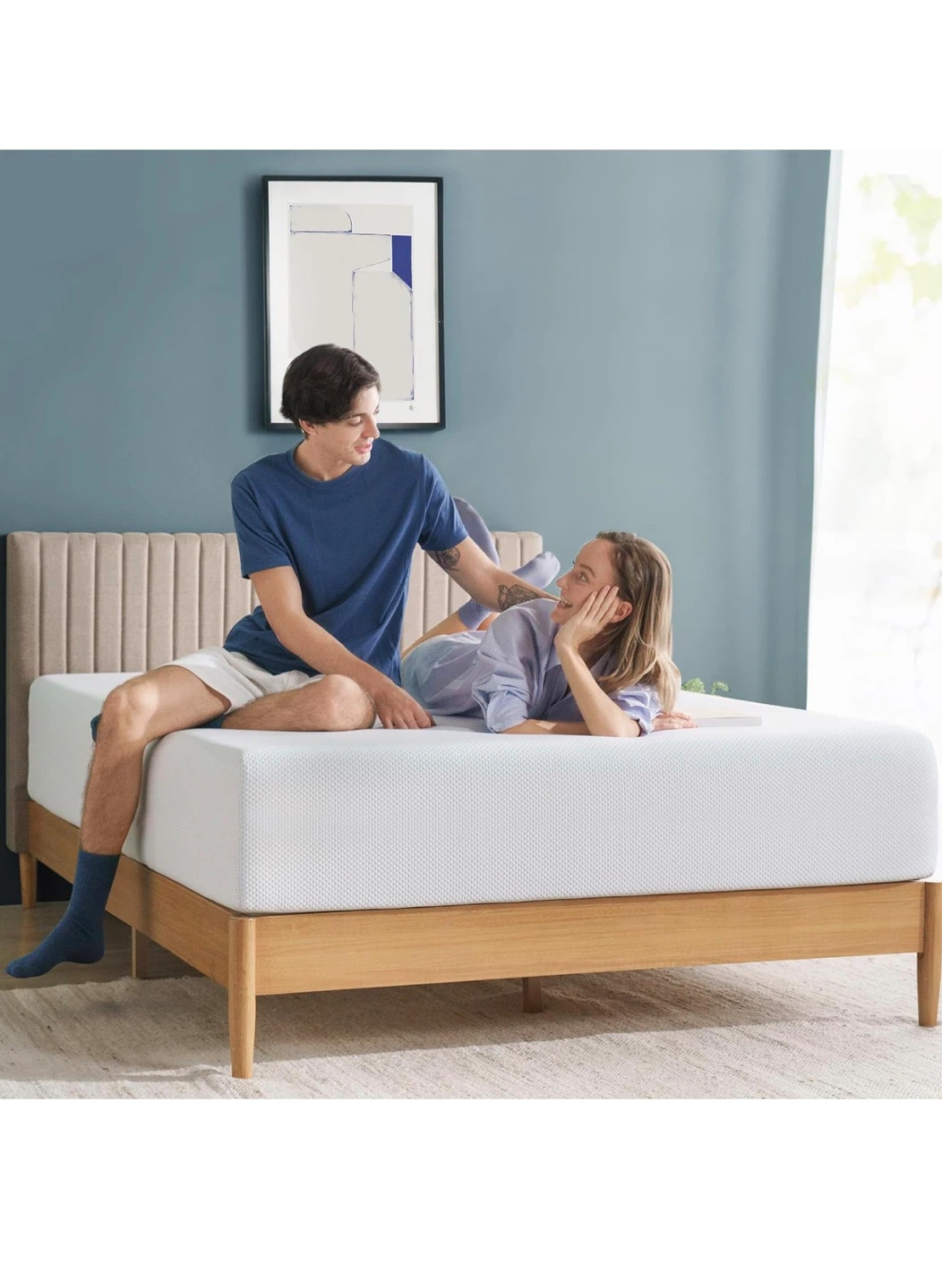 Zinus 12" Medium Feel Cooling Memory Foam Mattress