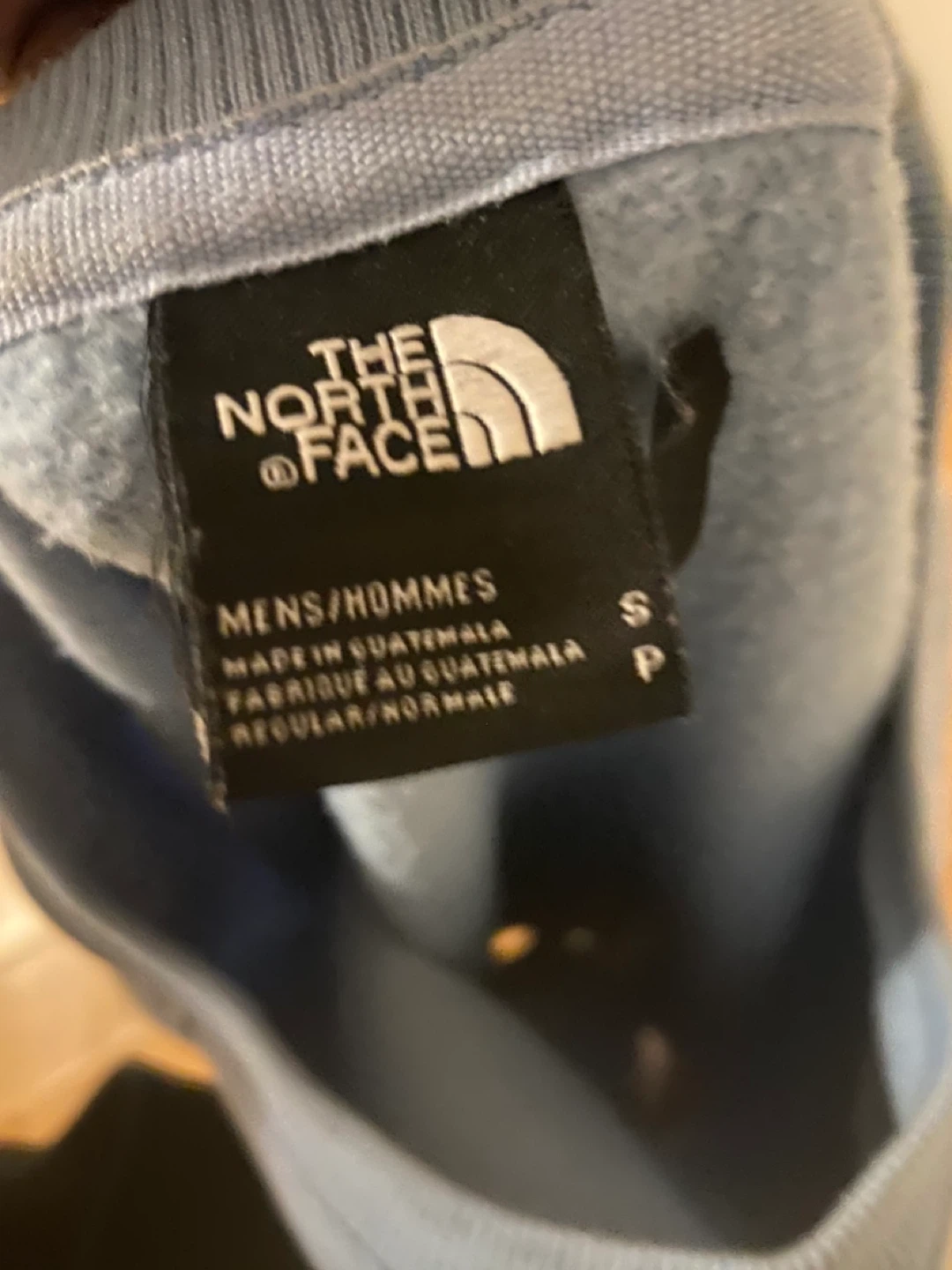 The North Face Men's Crewneck Sweatshirt - Light Blue - Size S - photo 3