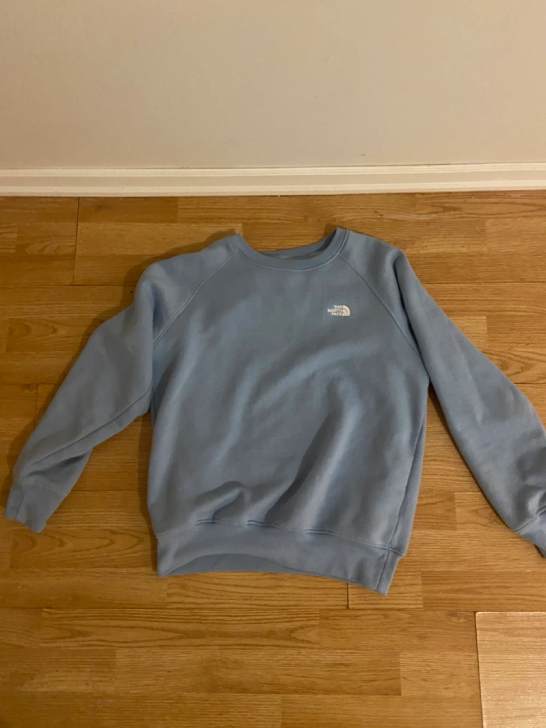 The North Face Men's Crewneck Sweatshirt - Light Blue - Size S