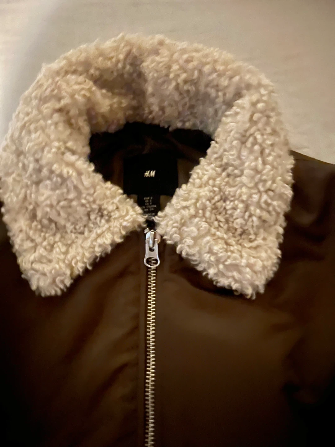 H&M Bomber Jacket with Sherpa Collar - photo 4