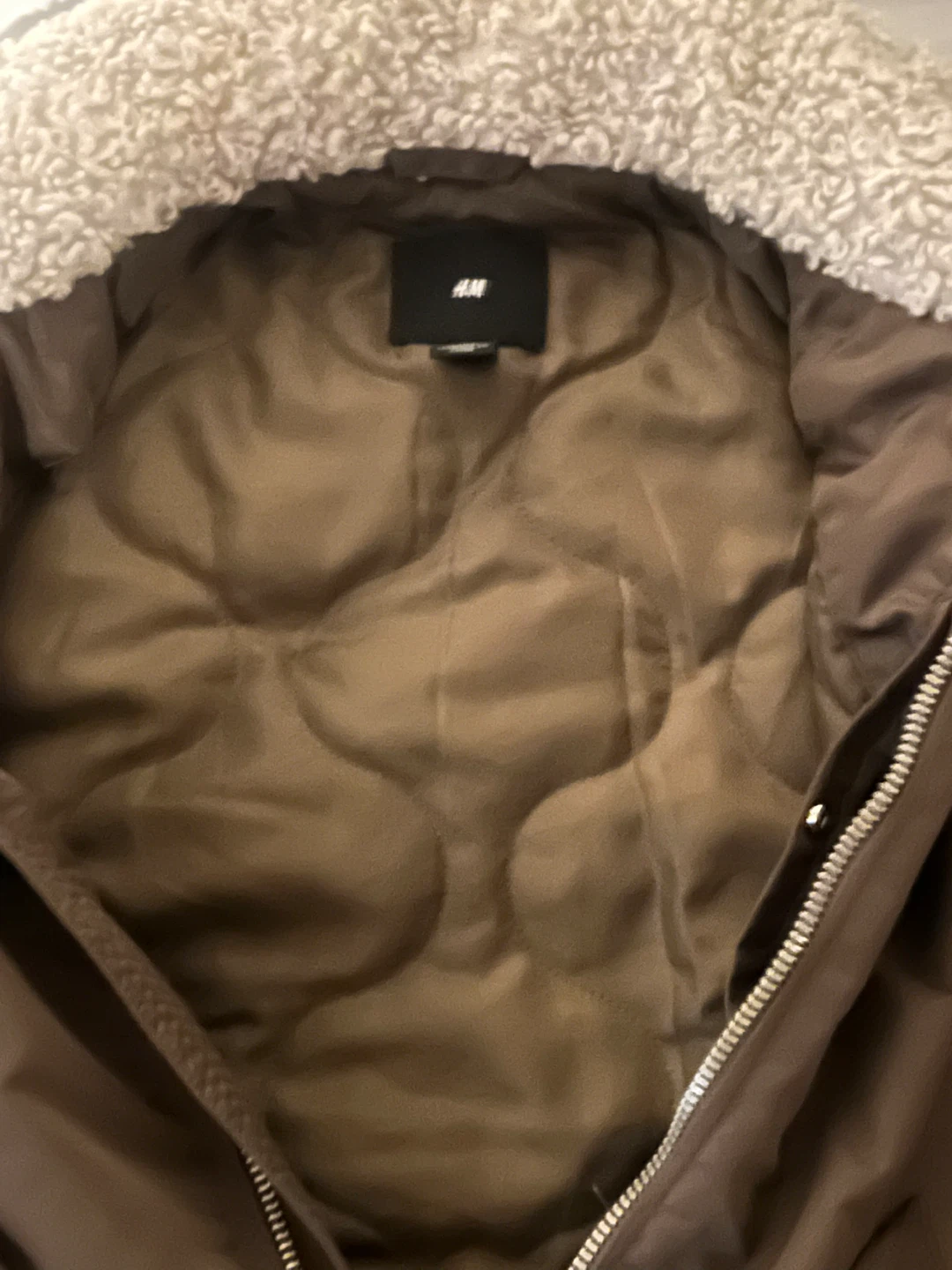 H&M Bomber Jacket with Sherpa Collar - photo 3