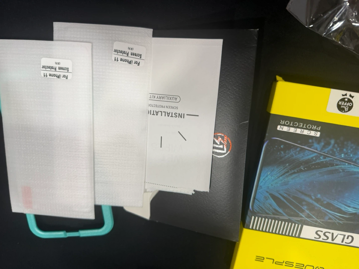 ESR Tempered Glass Screen Protector for iPhone 11 and 14pro max - photo 4