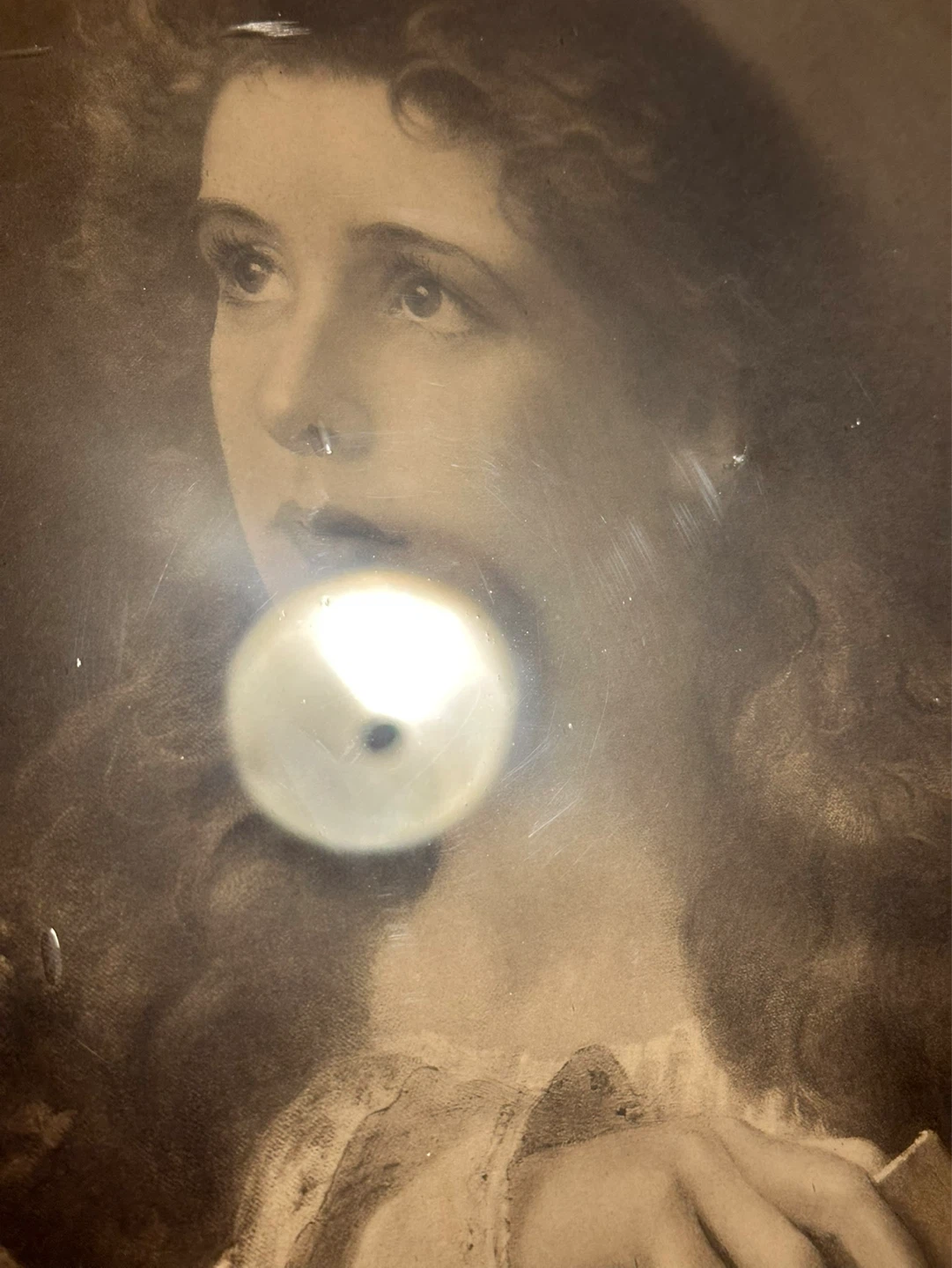 The Soul's Awakening James Sant 1898 original print and frame - photo 2