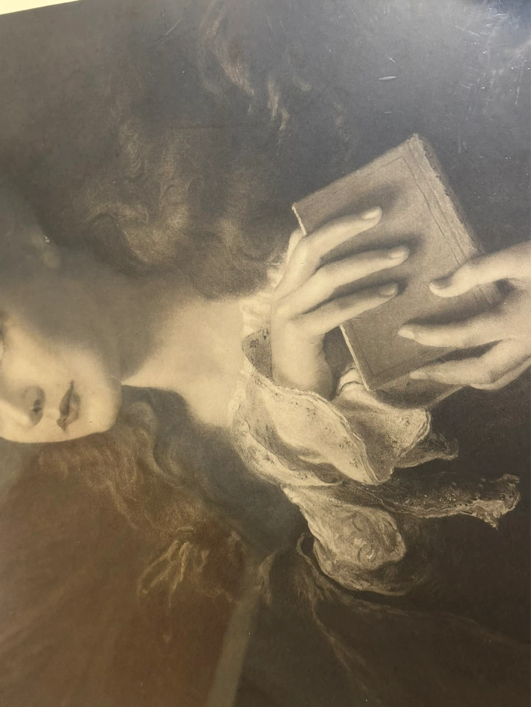 The Soul's Awakening James Sant 1898 original print and frame - photo 4