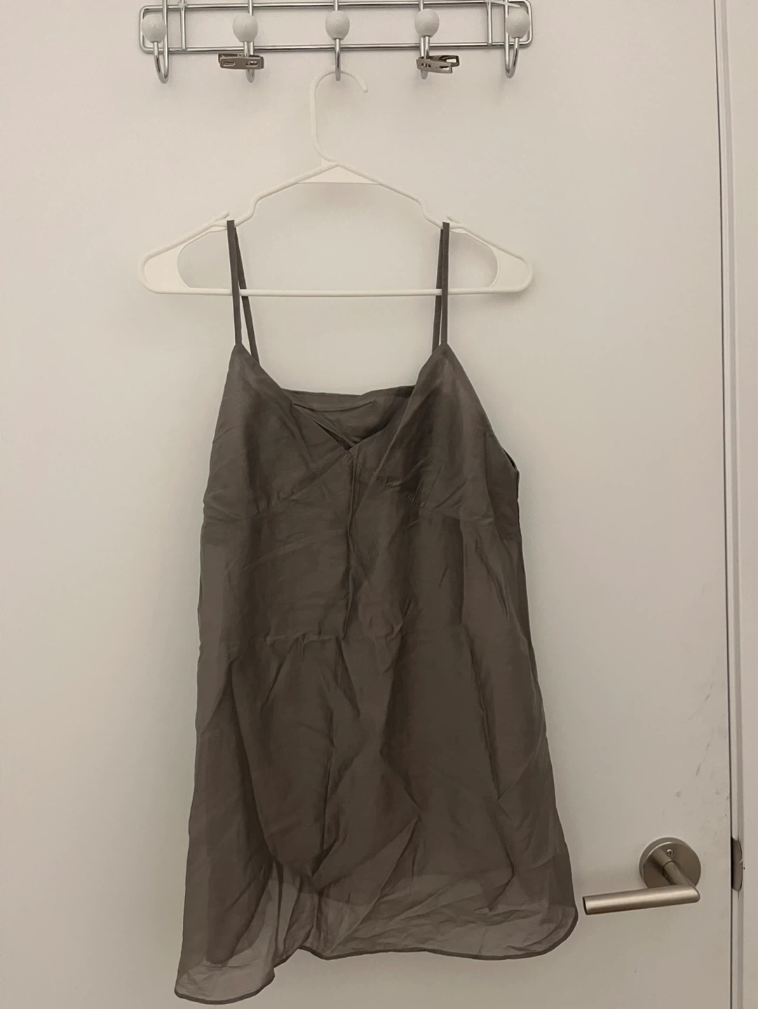 Grey Slip Dress
