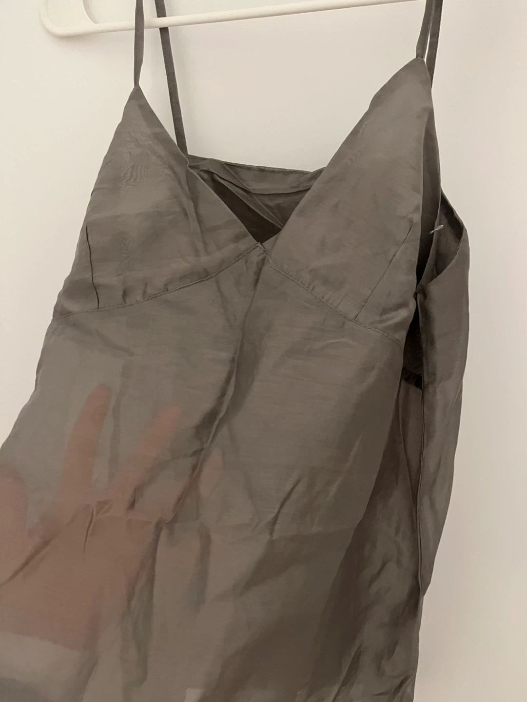 Grey Slip Dress - photo 2