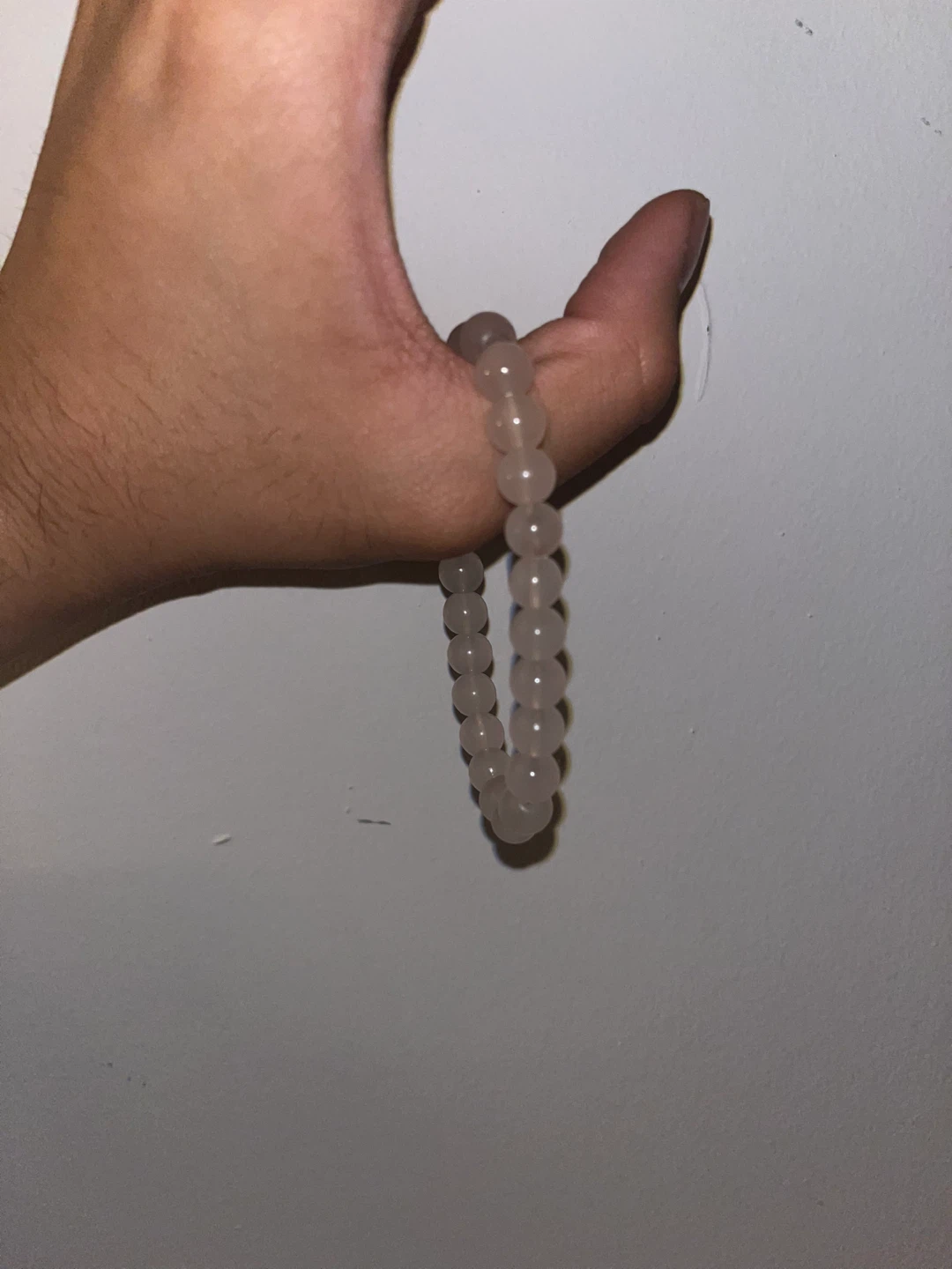 Rose Quartz Beaded Bracelet
