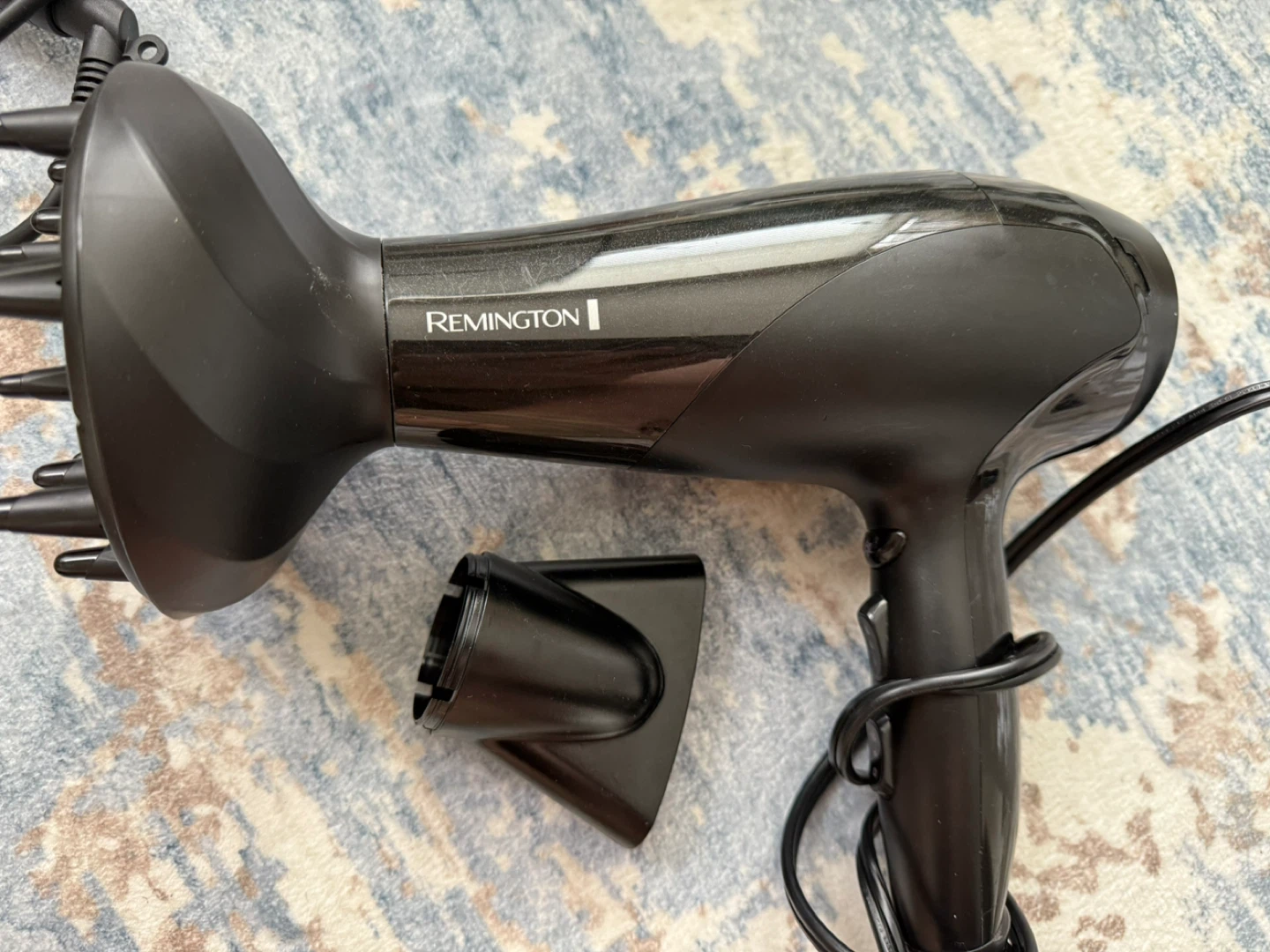Remington Black Hair Dryer with Diffuser and Concentrator - photo 2