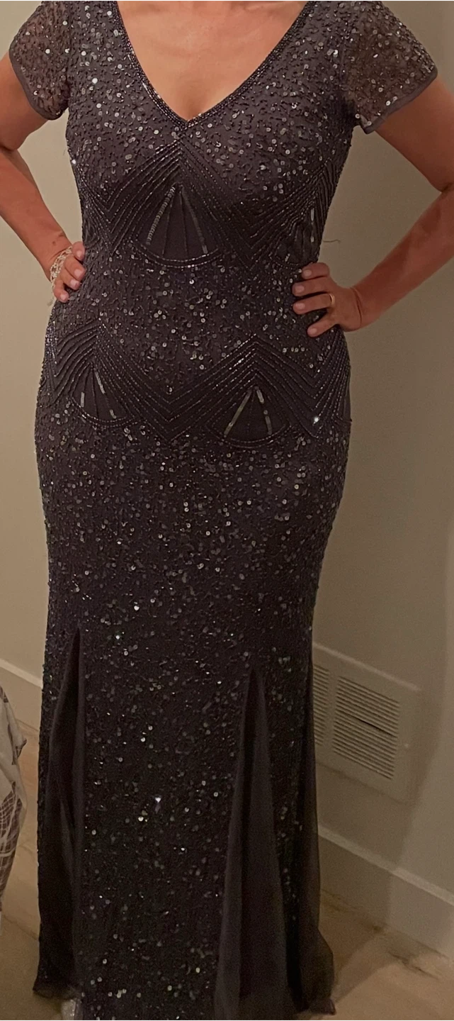 Sparkly Beaded Maxi Dress