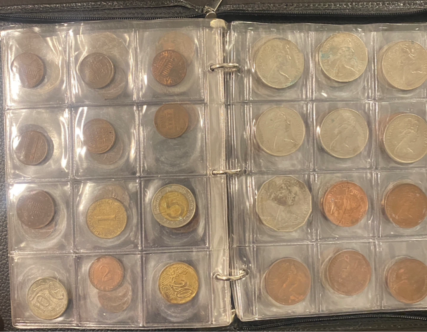 Mixed Coin Collection in Binder - photo 4