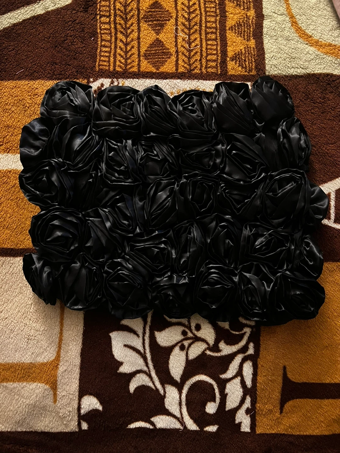 Fashion Nova Black Siena Floral Mini Skirt - Size M - photo 3