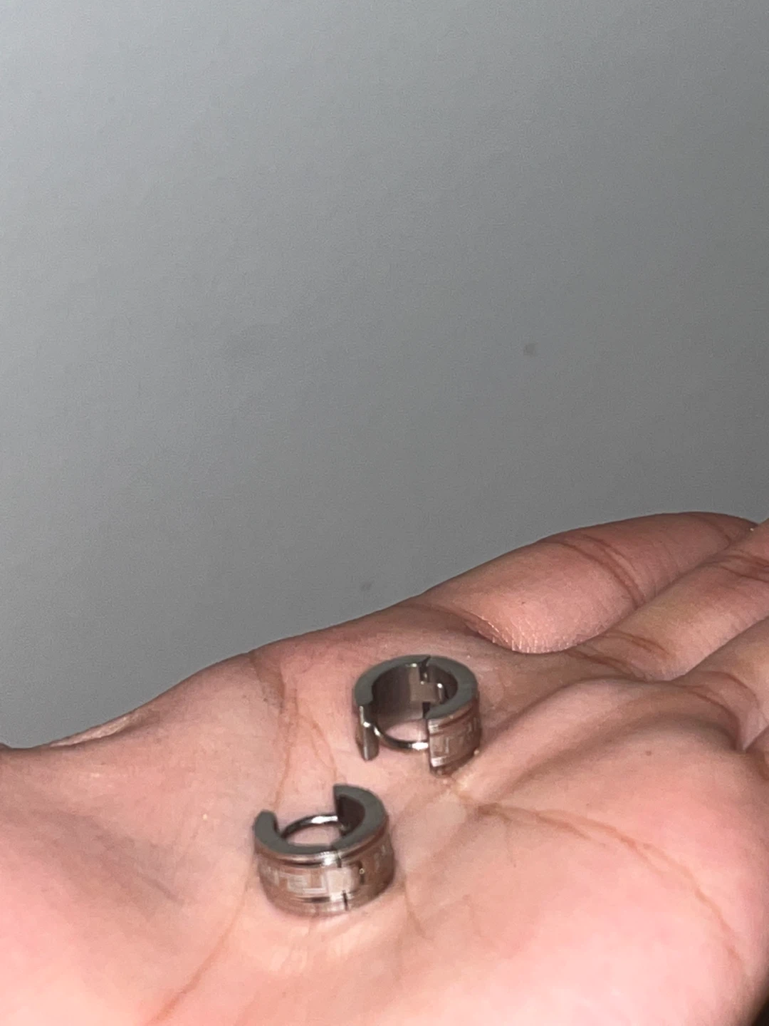 Silver Hoop Earrings - photo 2
