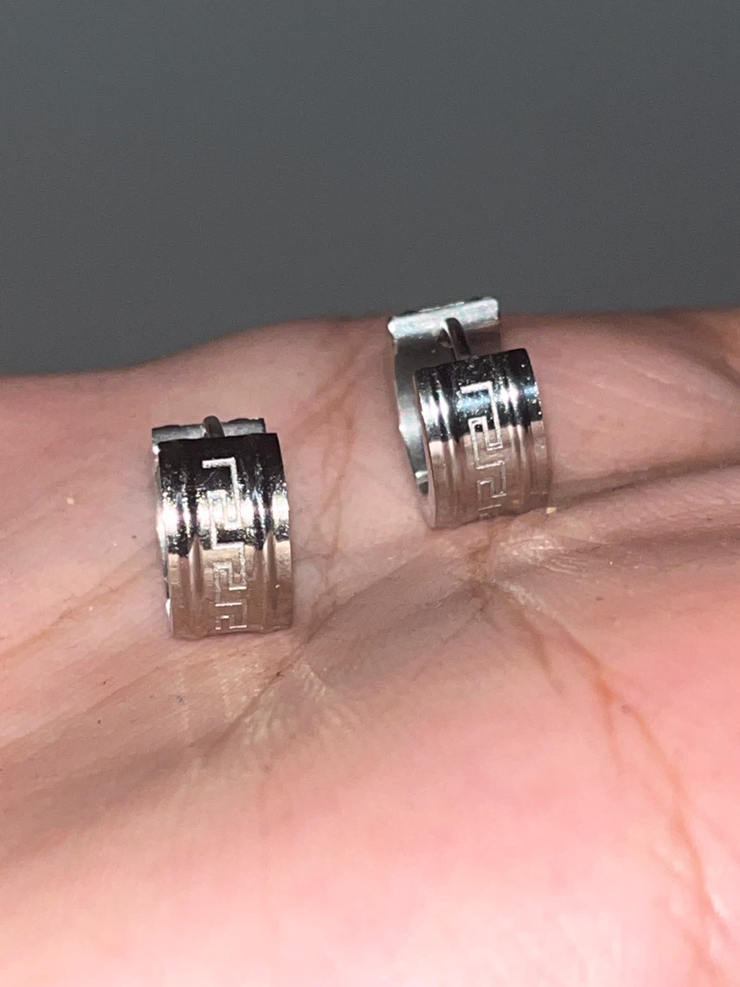 Silver Hoop Earrings