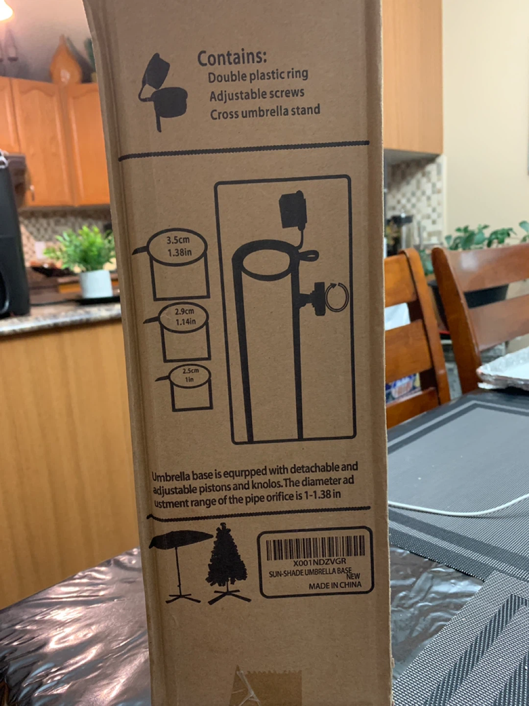 Portable Umbrella Base - photo 2