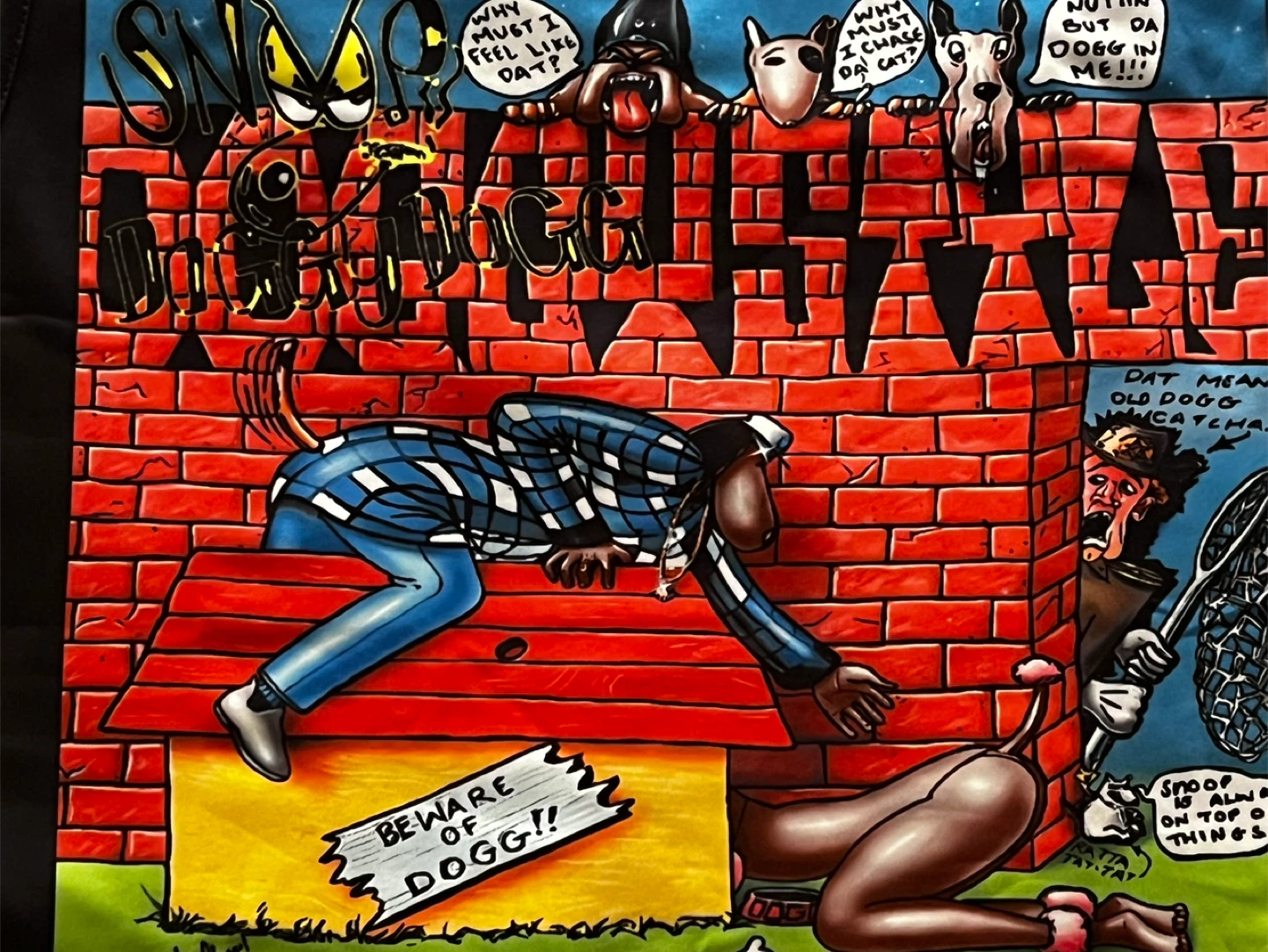 Snoop Dogg "Beware of Dogg!!" Graphic Crop Top - photo 2