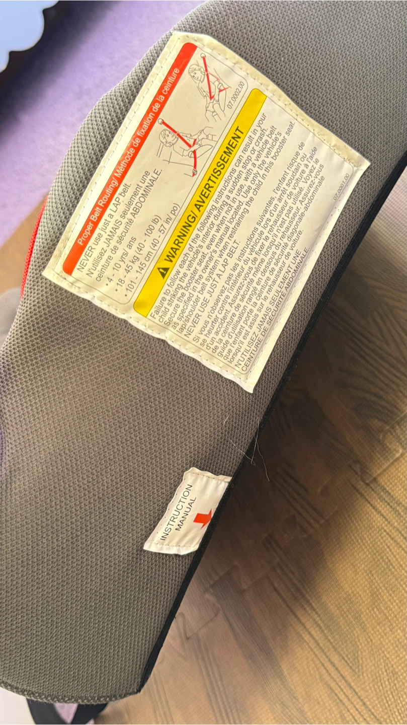 Canada W60 Booster Seat - photo 5