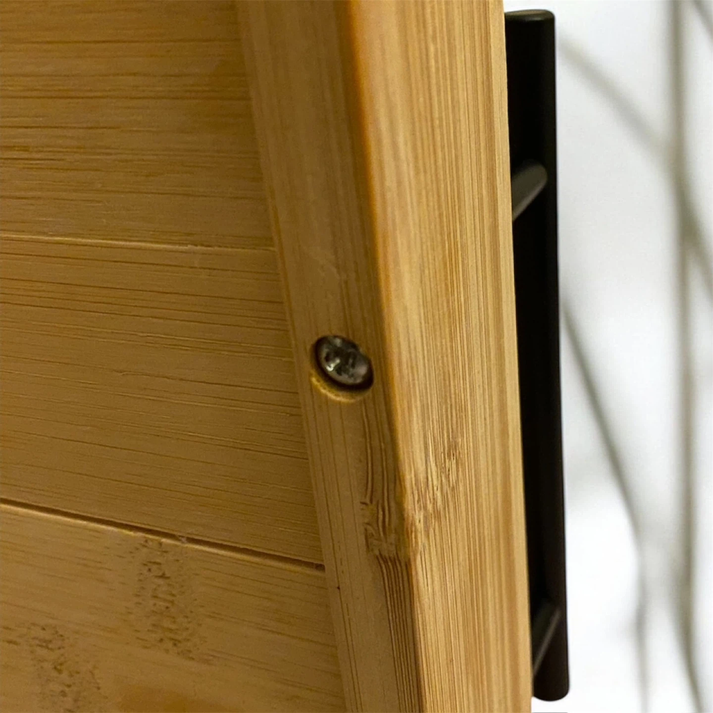 CIRCA Bamboo Serving Tray with Black Handles🌱 - photo 5