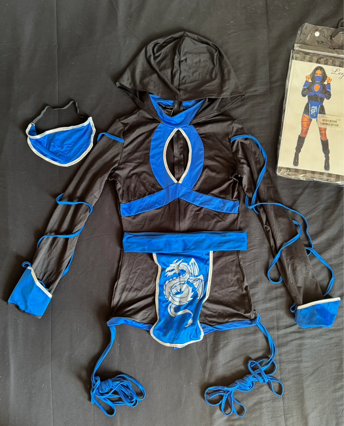 Fashion Nova Dragon Ninja Costume — Small - photo 5