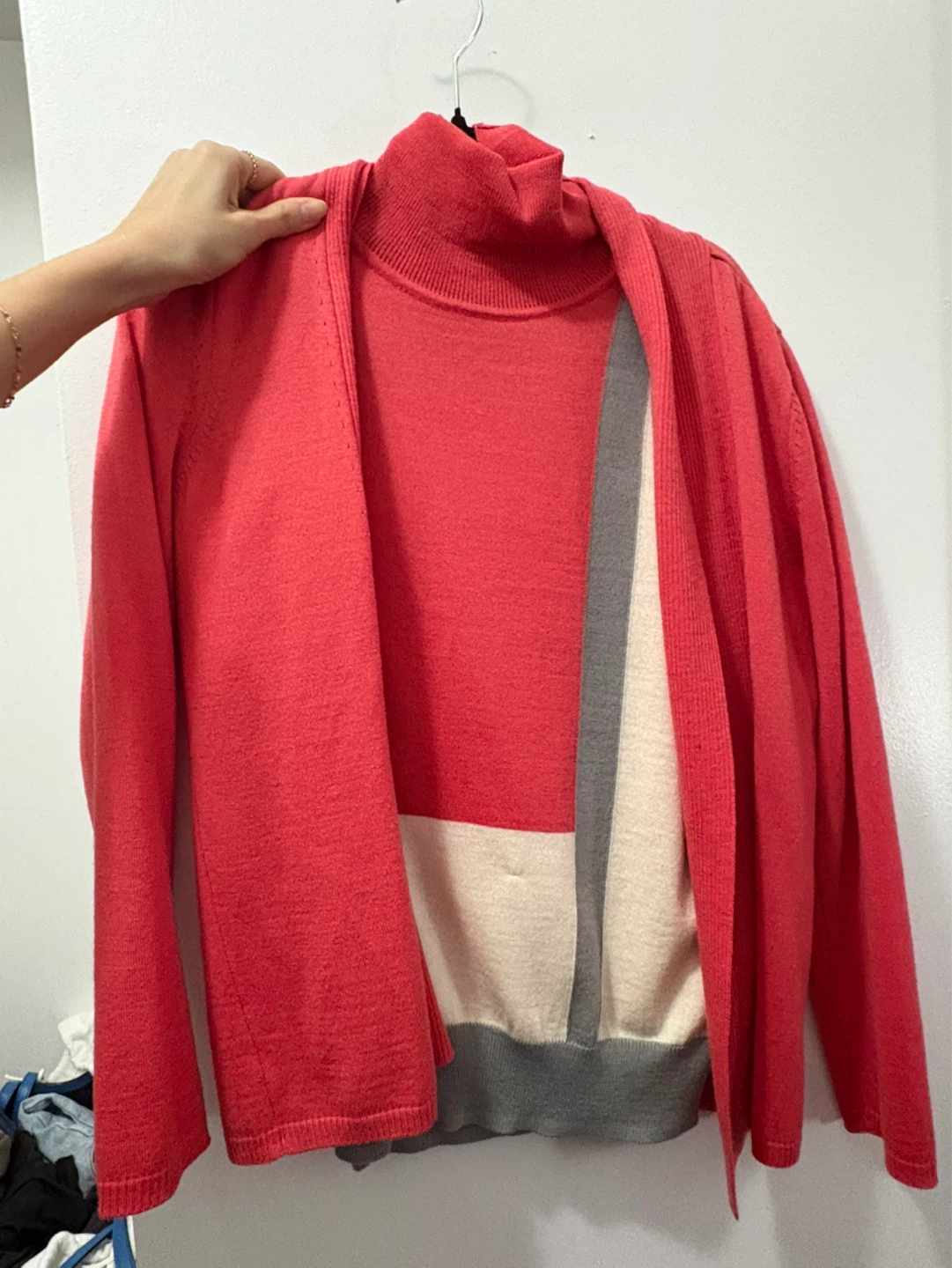 Cardigan + knit set - photo 2
