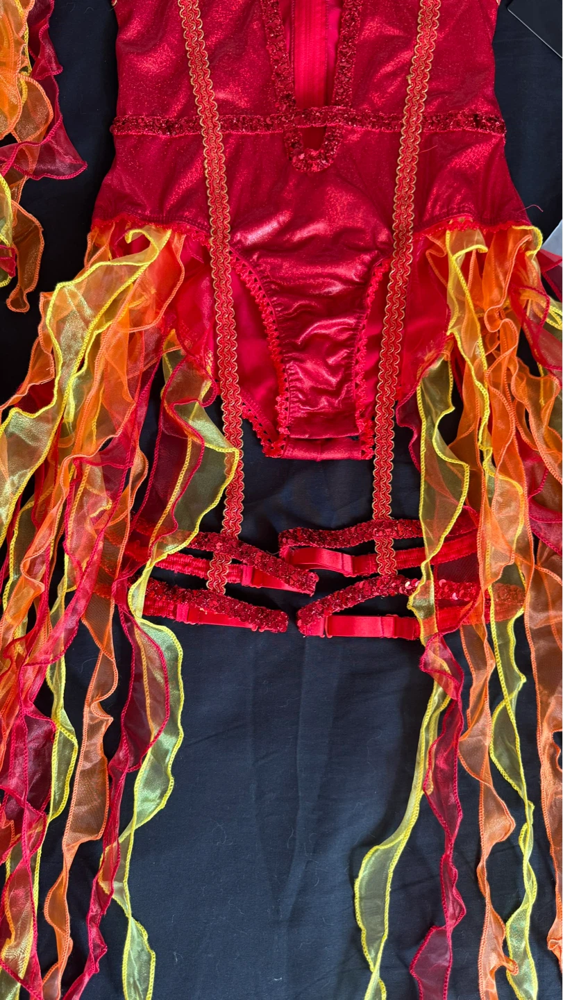 Fashion Nova 4 Piece Devil Costume — Small - photo 3