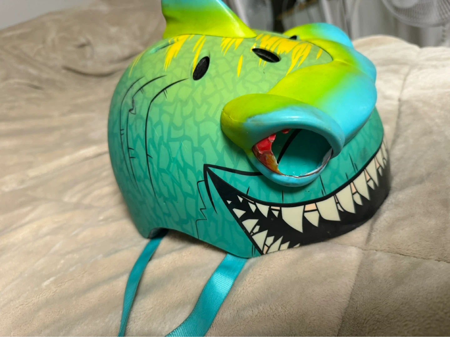 Kids' "Hammer" Shark Bike Helmet - Size S - photo 2