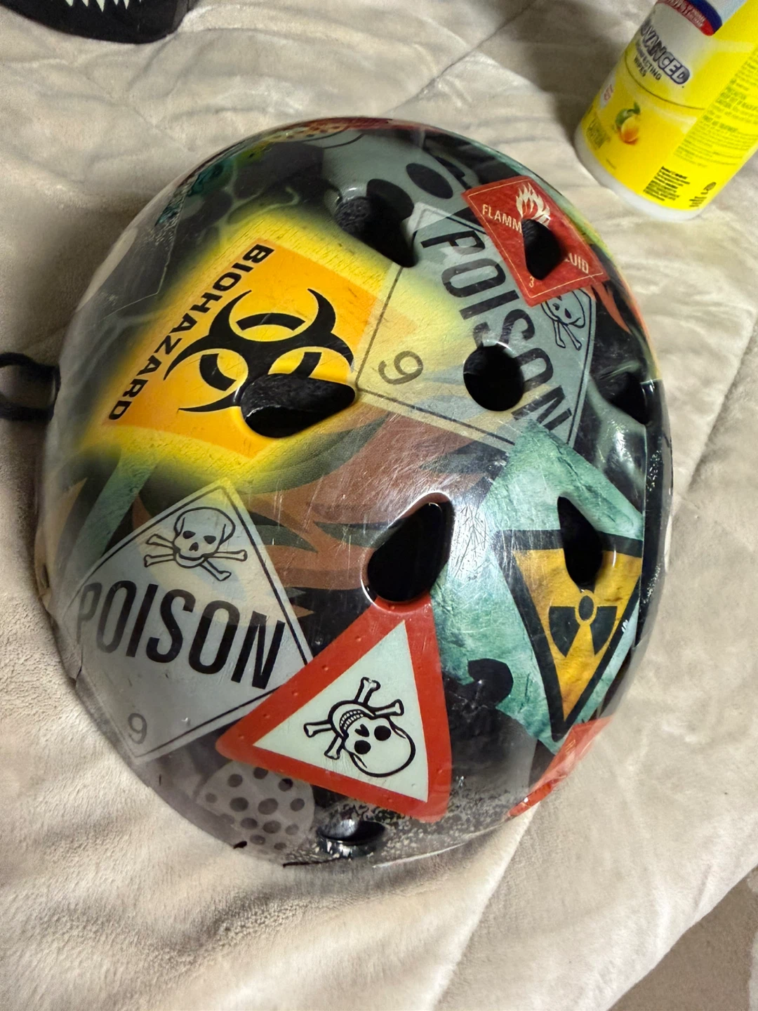 Hazardous Design Helmet