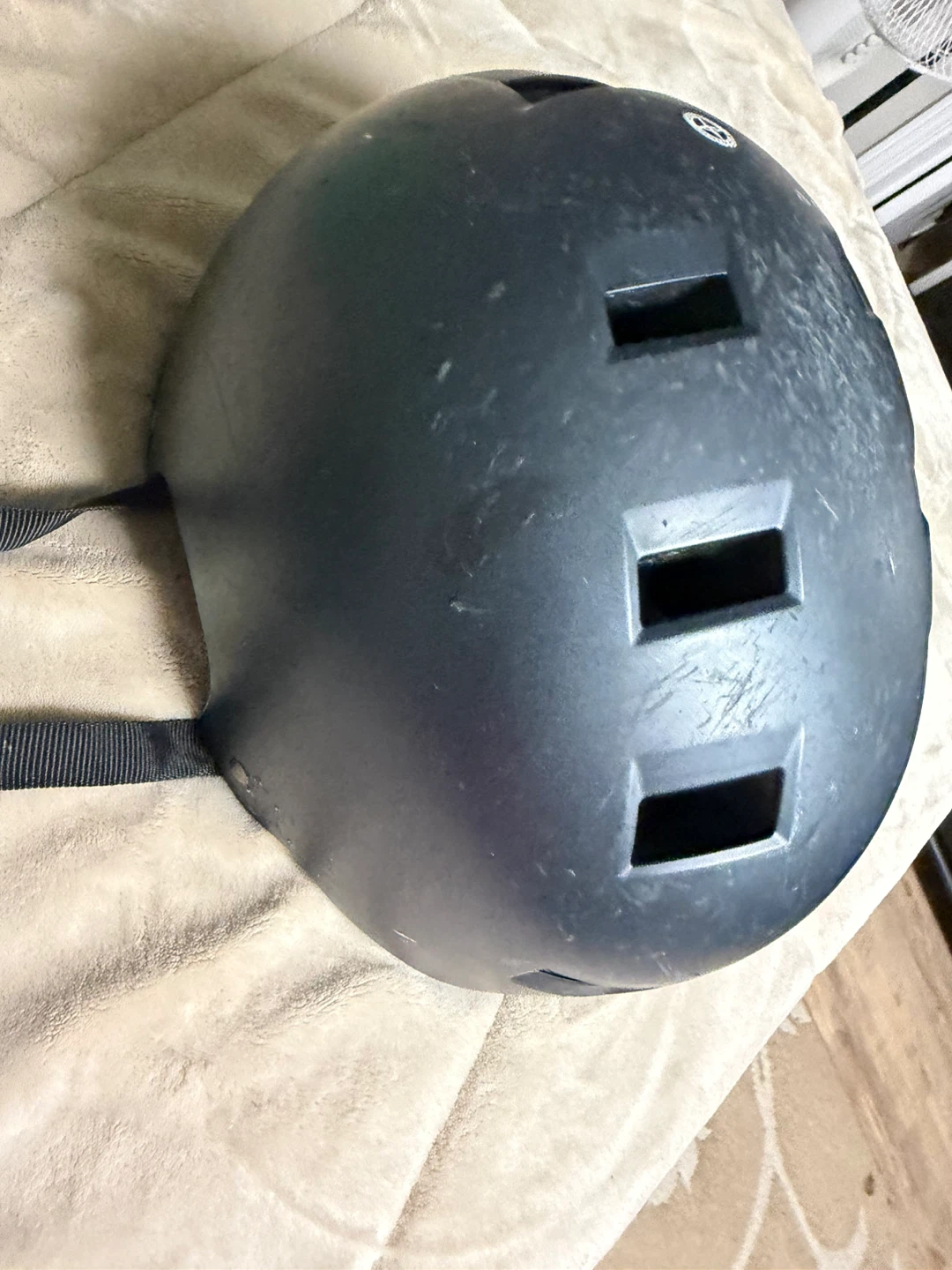 Black Skateboard/Bike Helmet