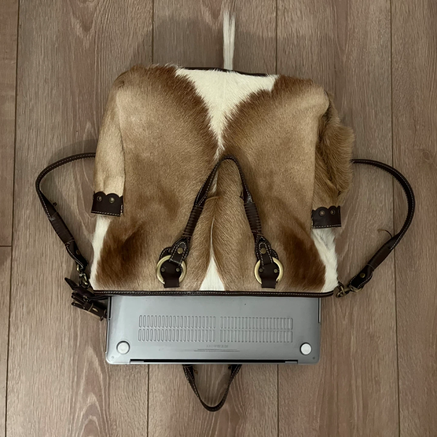 Vintage fur tote bag - photo 3