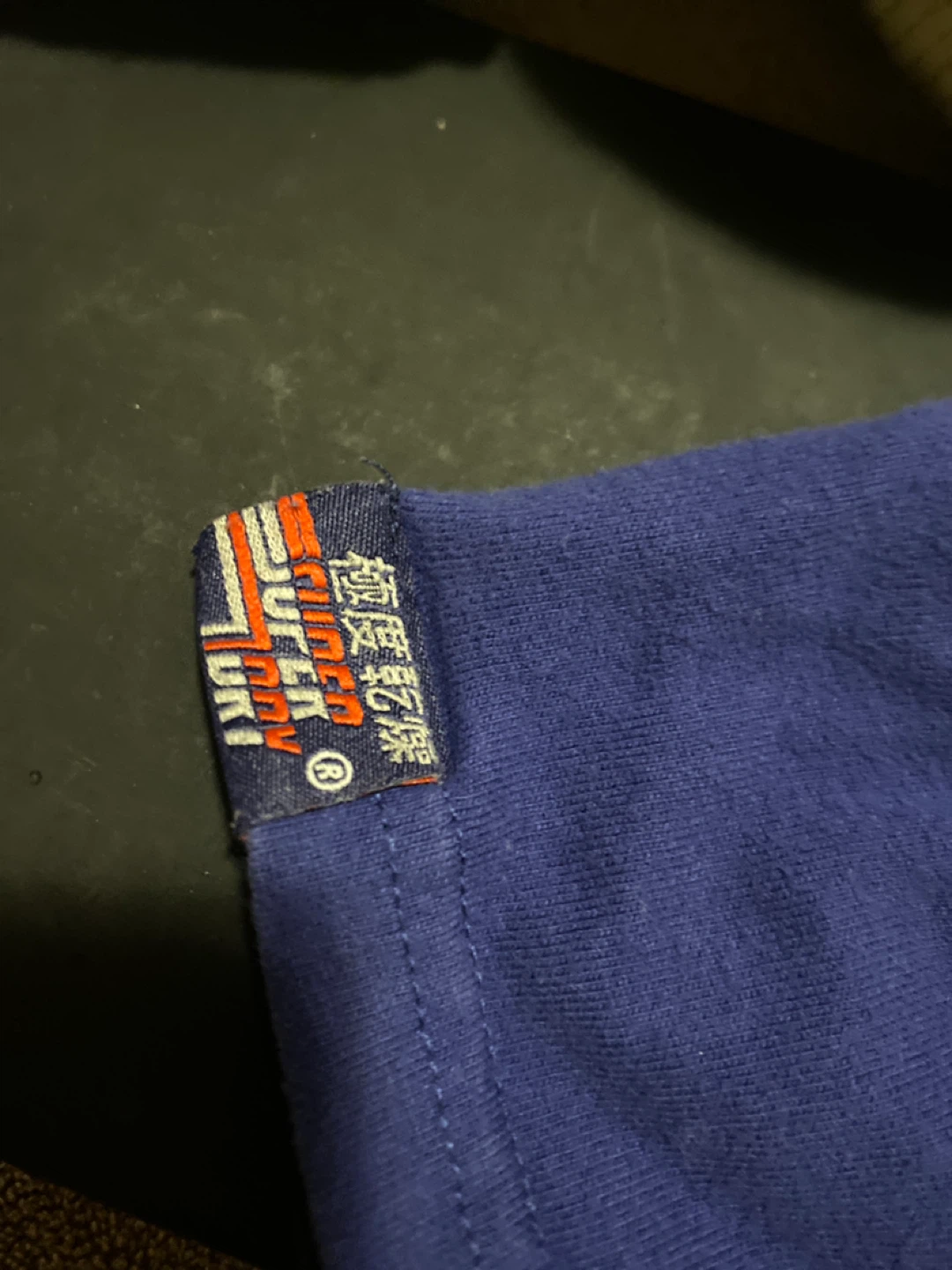 Vintage Superdry Blue T-Shirt XXL - photo 2