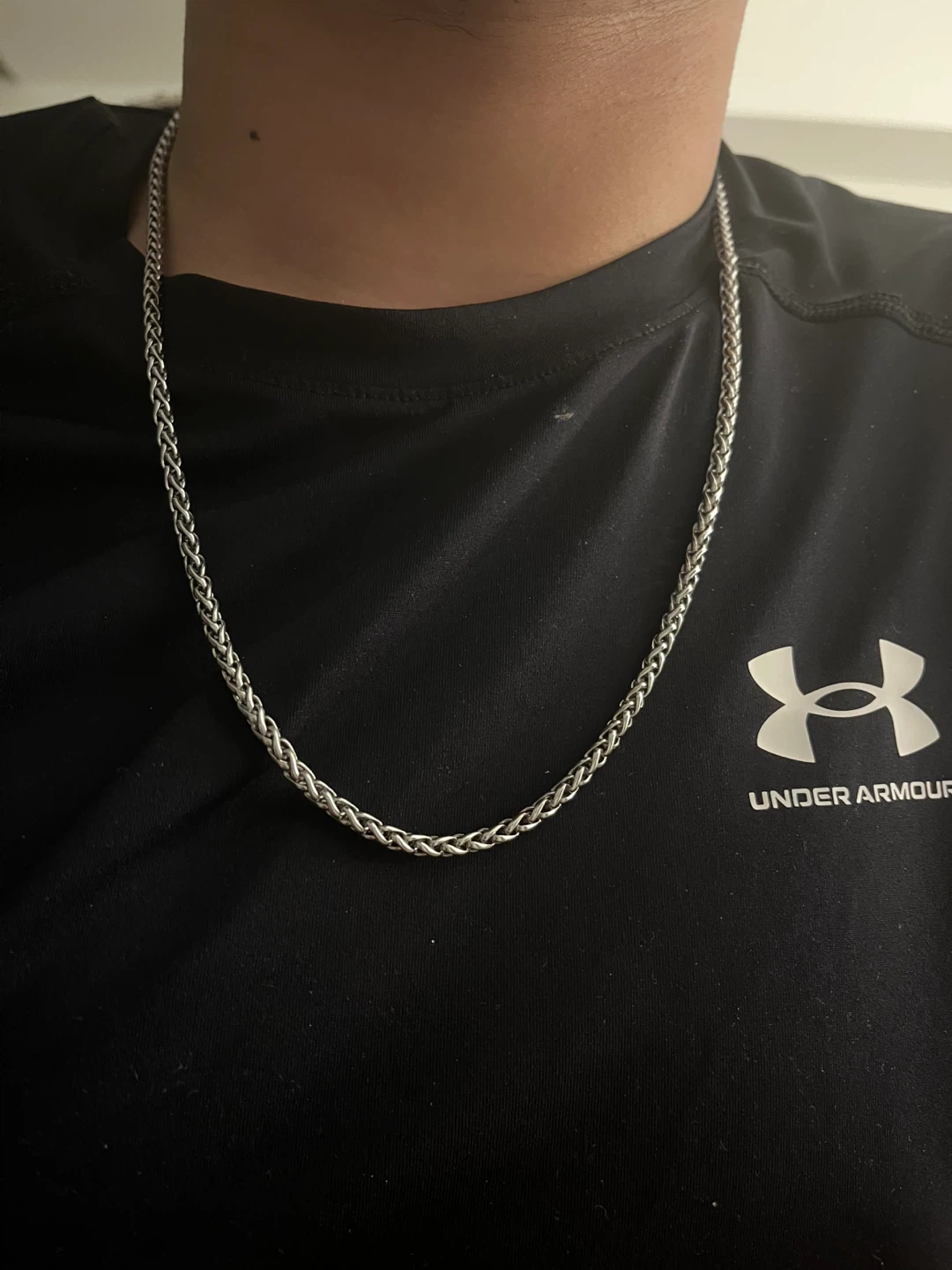 Silver Franco Chain Necklace - photo 2