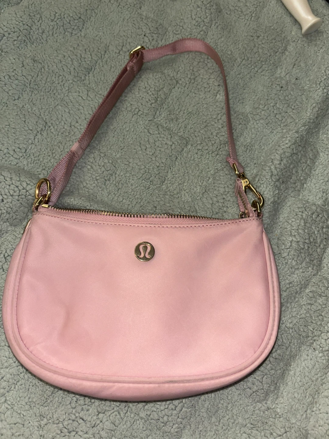 Lululemon Pink Small Shoulder Bag