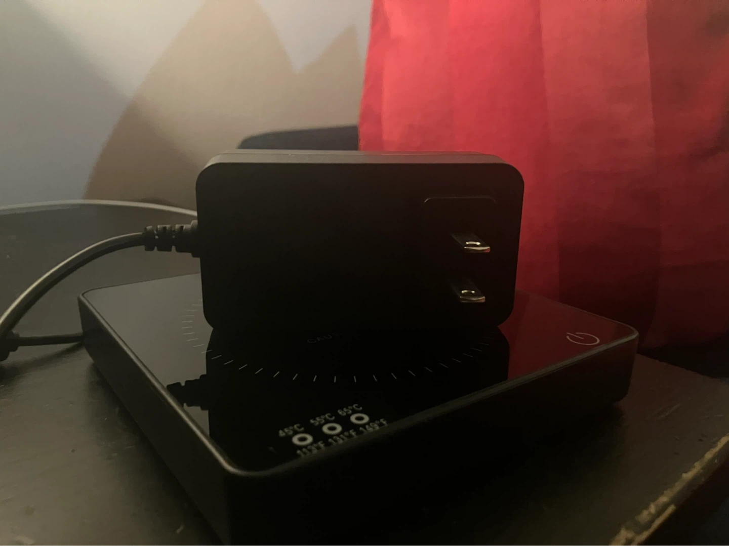 Black Mug Warmer with Wireless Charger! BRAND NEW - photo 3