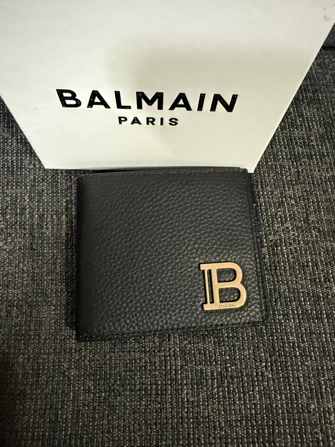 Balmain Paris Leather Bifold Wallet - photo 4