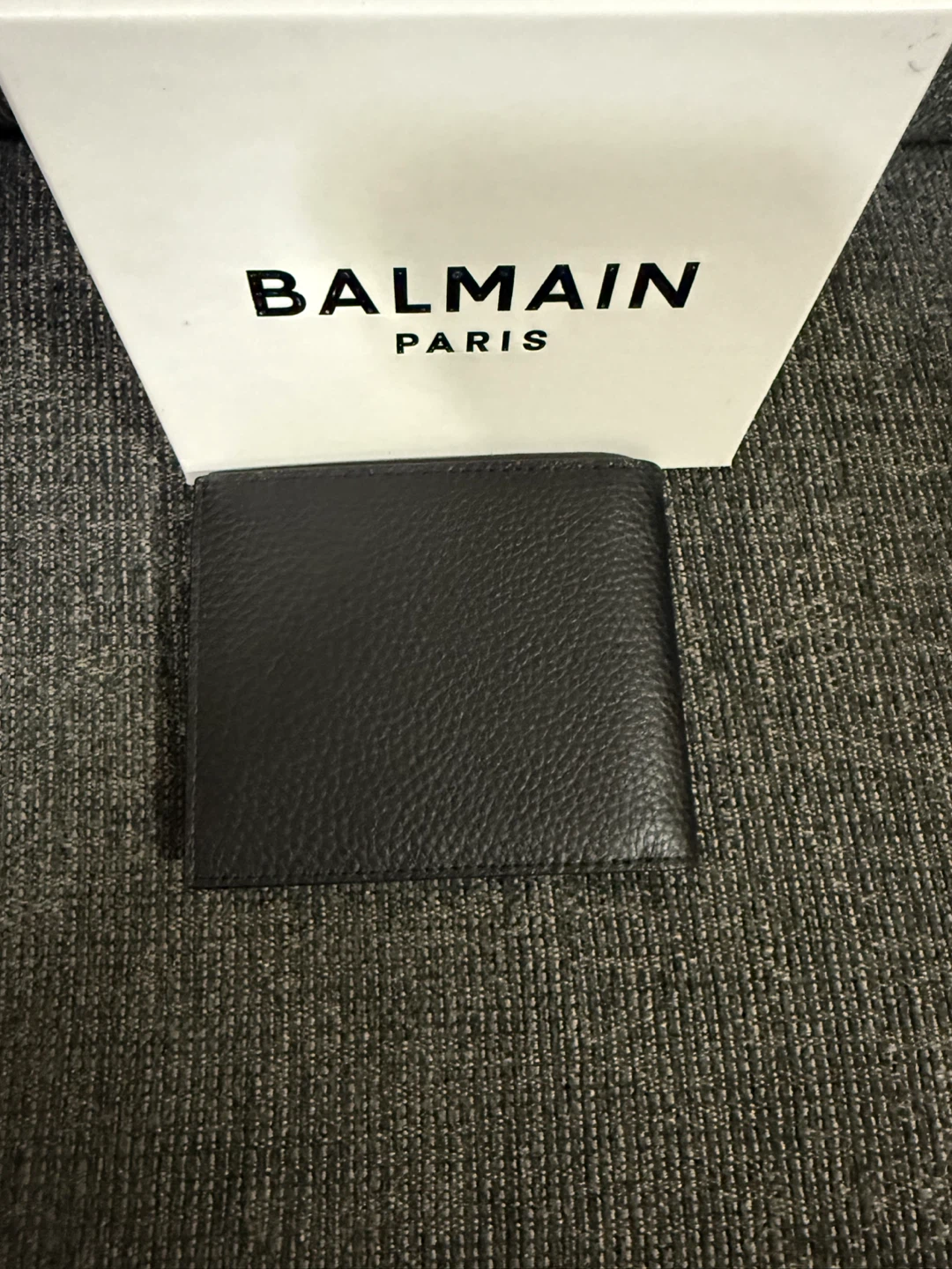 Balmain Paris Leather Bifold Wallet - photo 3