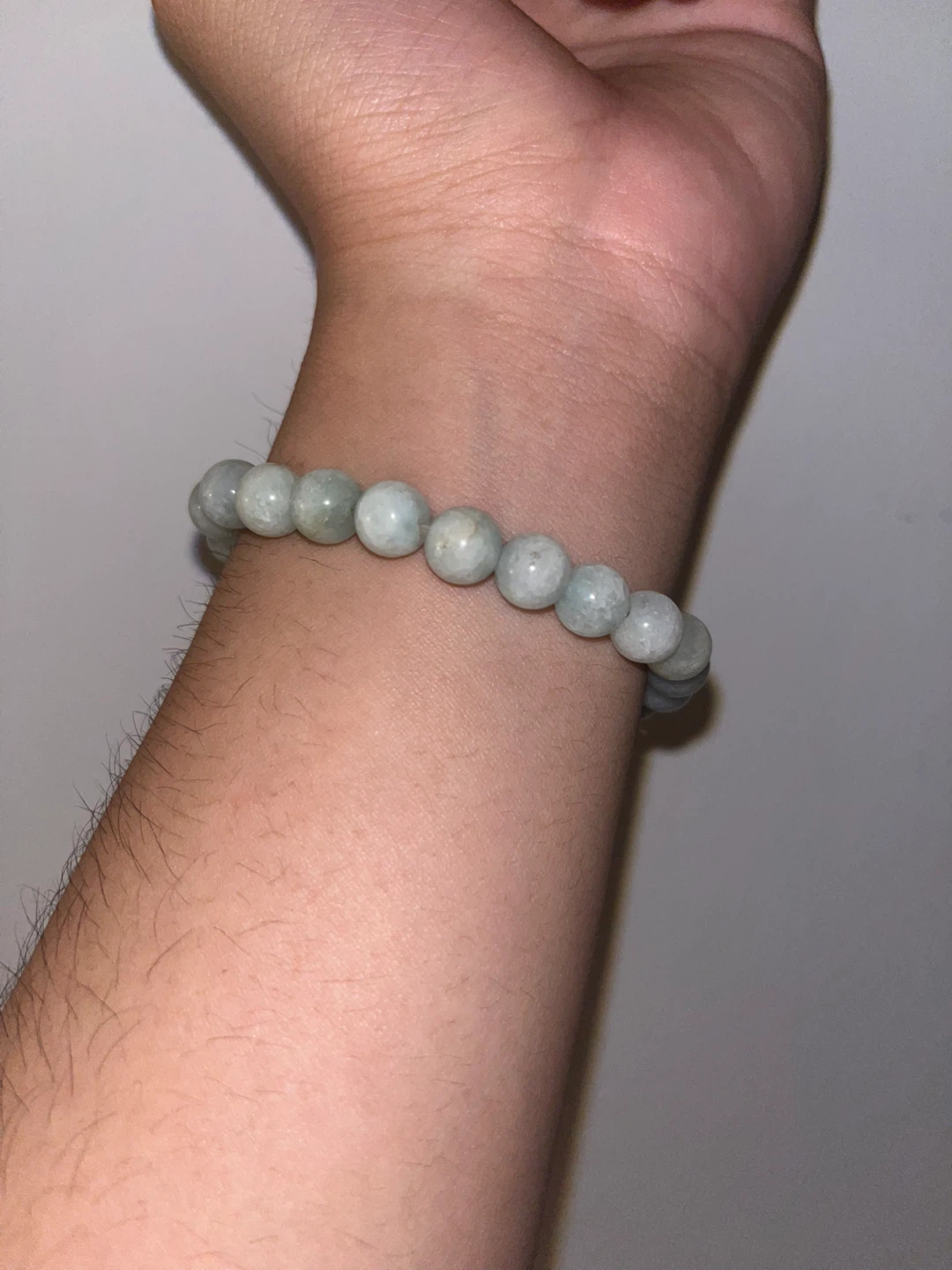 Aquamarine Beaded Bracelet - photo 2