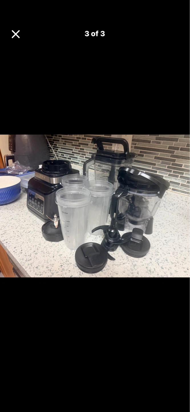 Ninja kitchen food processor Pro Blender with Cups