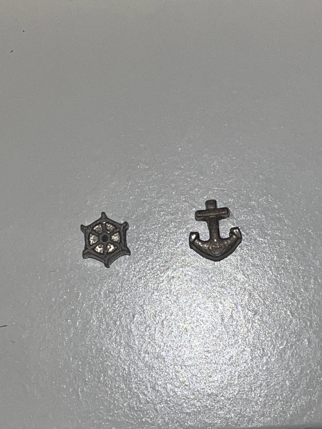 Anchor and Ship Wheel Charms