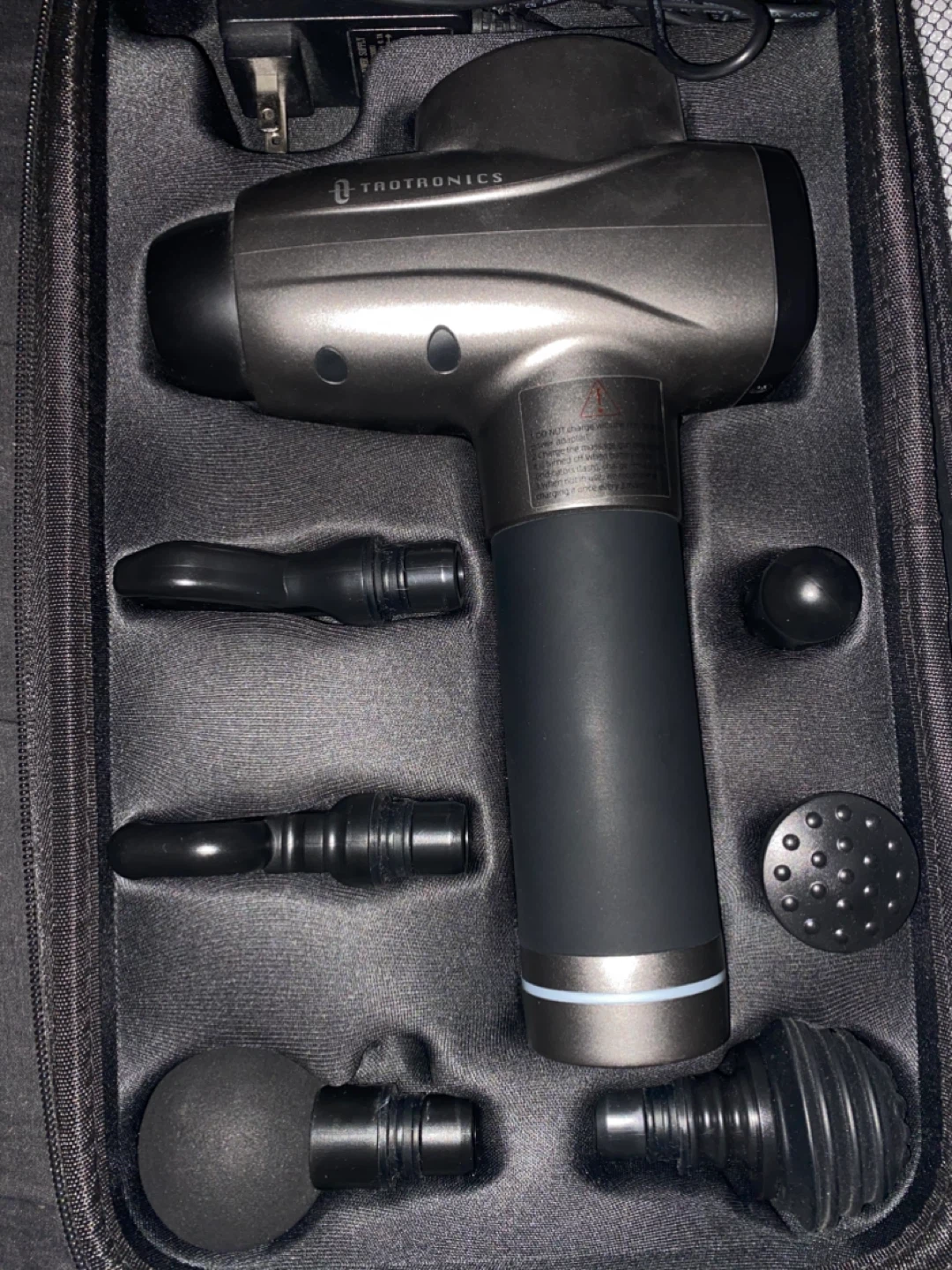 TaoTronics Massage Gun with 6 Attachments