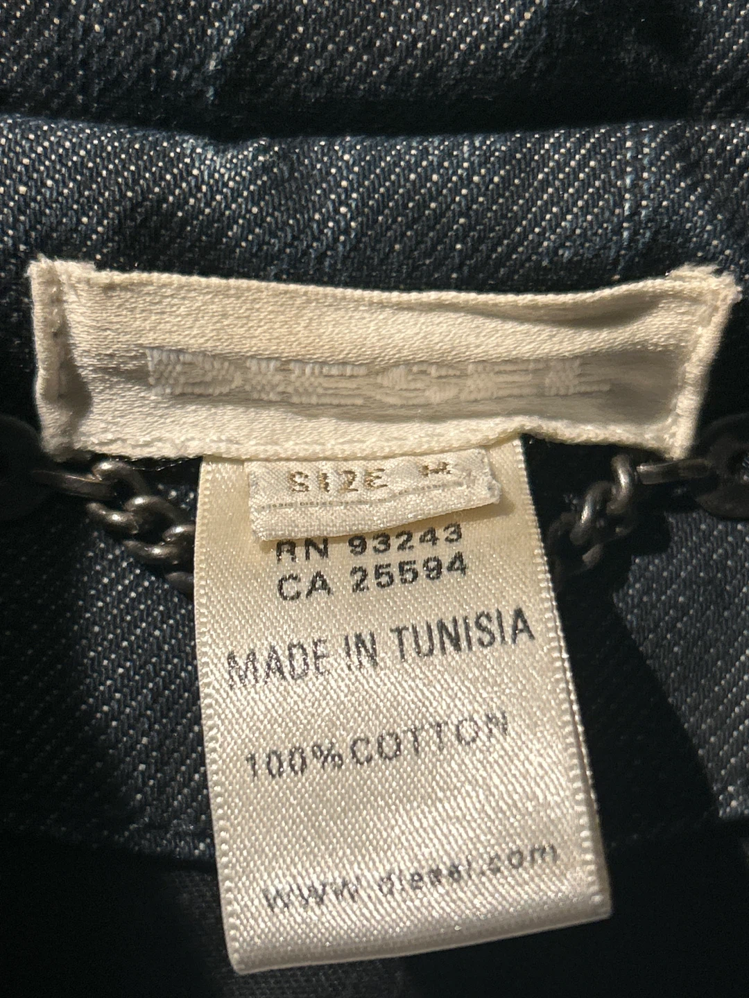 Vintage Diesel Industry Denim Vest - Size M - photo 3