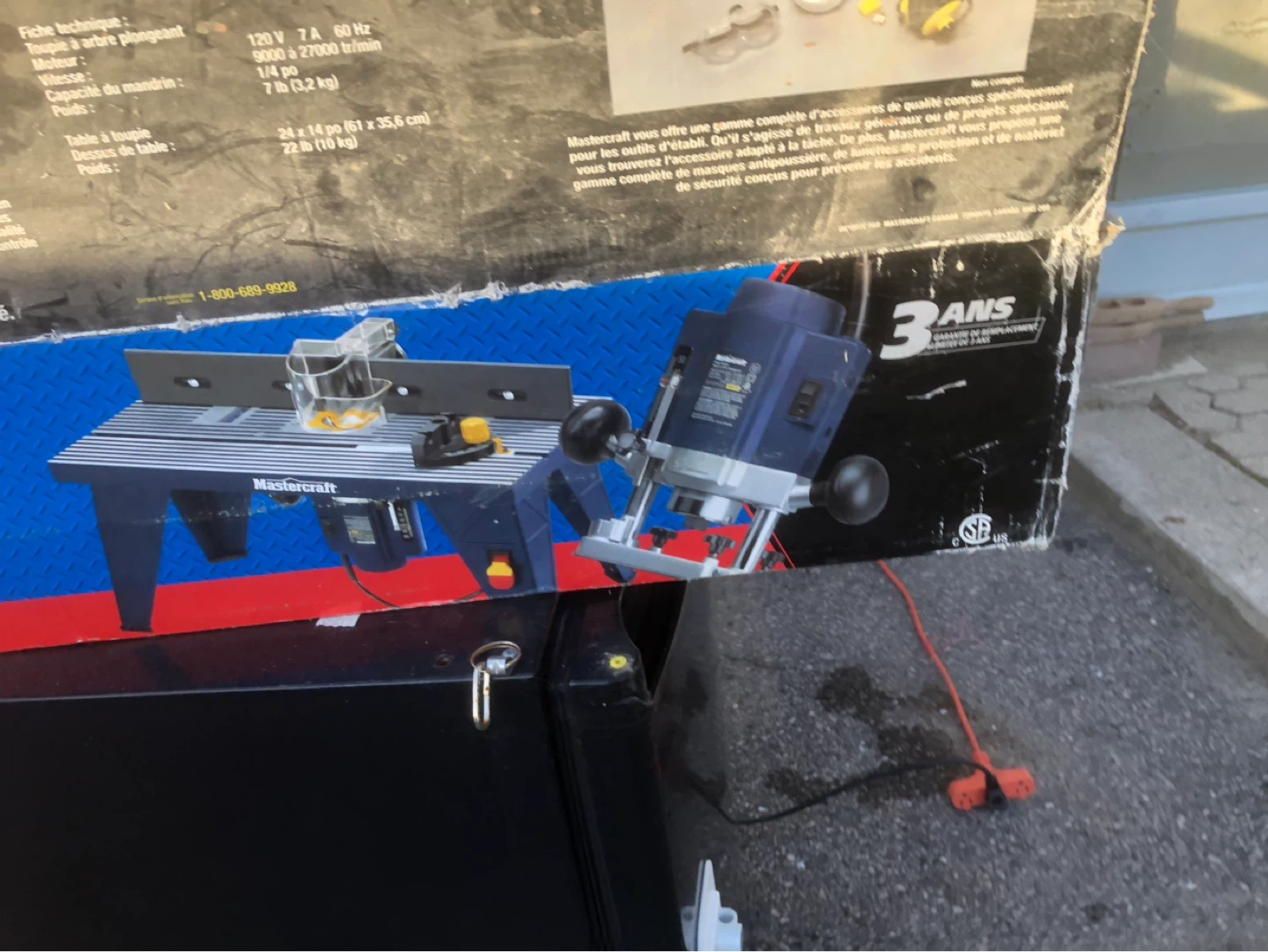 Mastercraft Plunge Router
