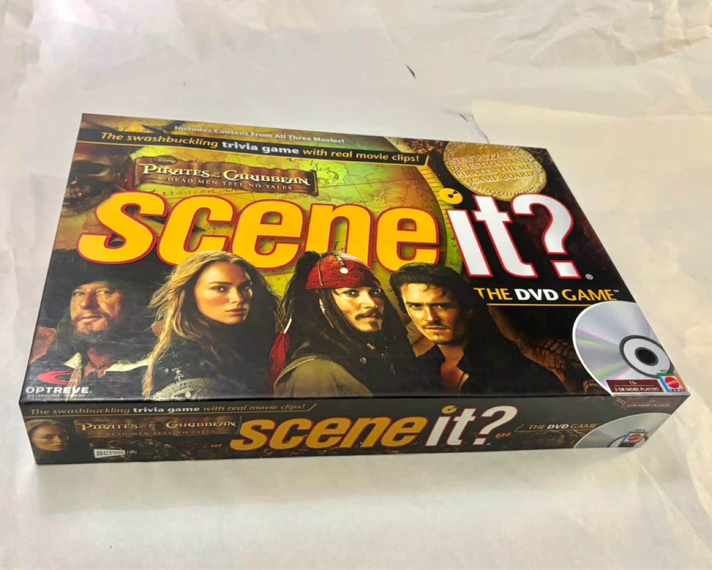 🌱Scene It? Pirates of the Caribbean The DVD Game