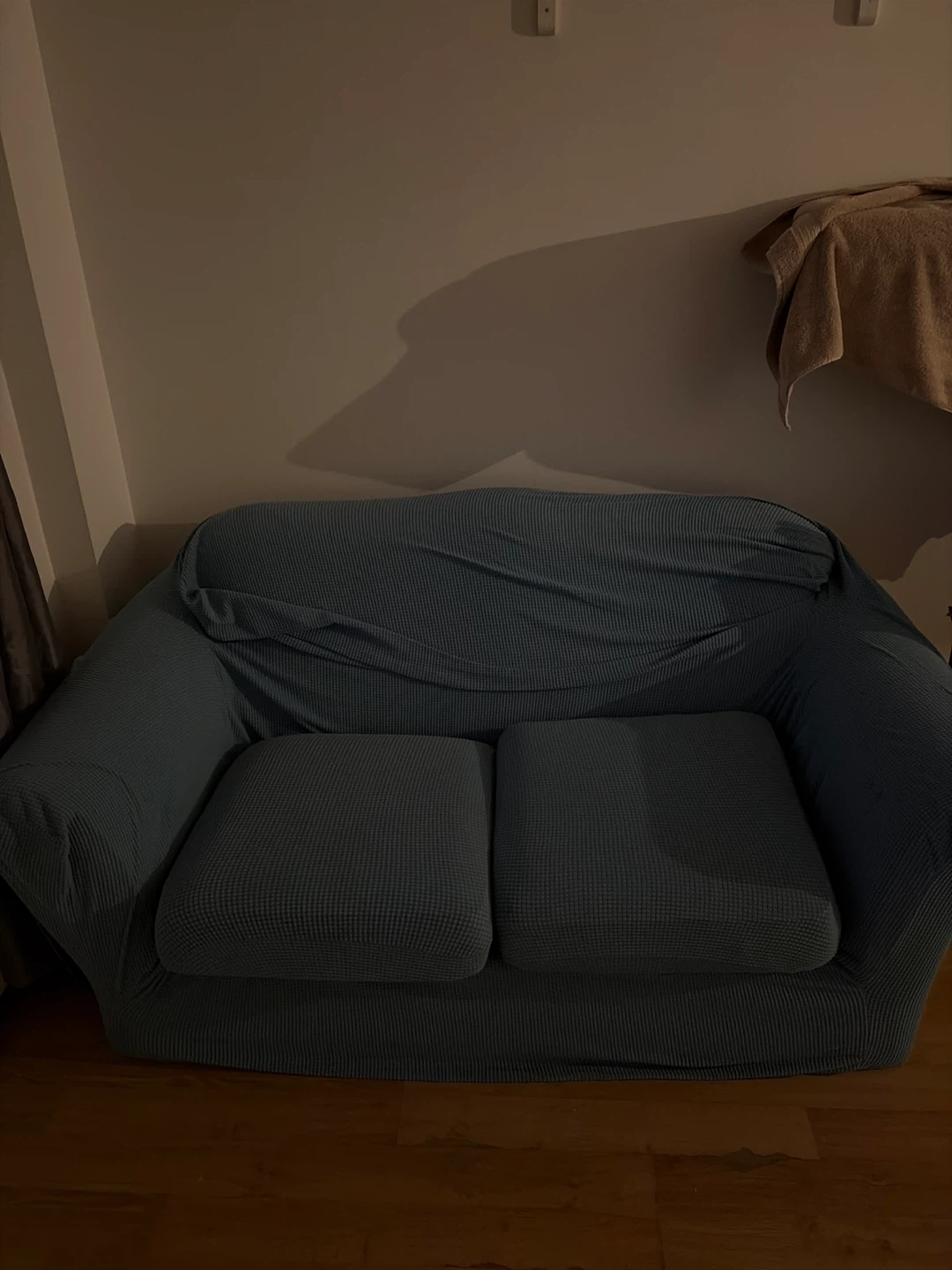 Blue Loveseat Sofa